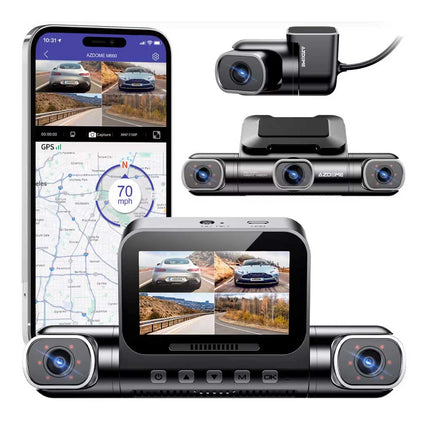 <tc>AZDome M660 4CH 128gb 2K Wifi GPS 360-degree dashcam</tc>