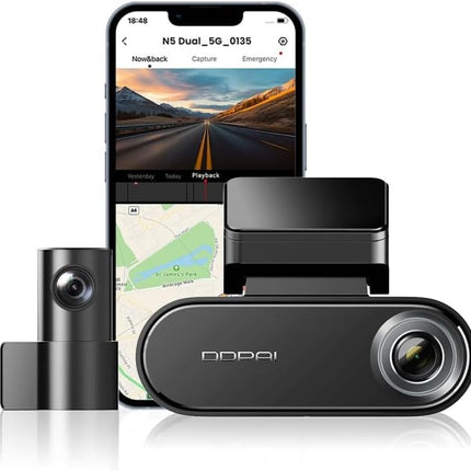 <tc>DDPai N5 Dual 2CH 4K Wifi GPS dashcam</tc>