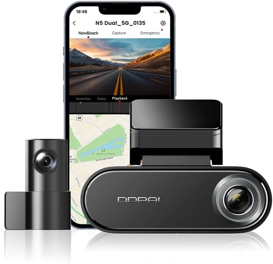 <tc>DDPai N5 Dual 2CH 4K Wifi GPS dashcam</tc>