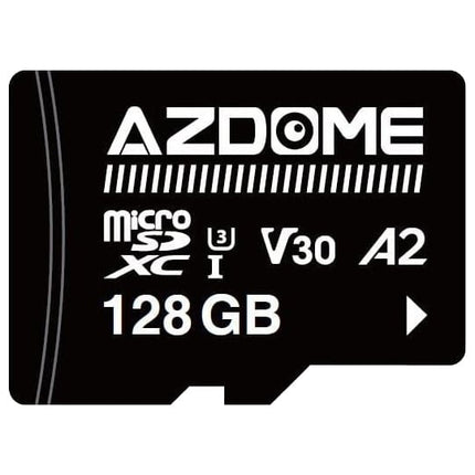 <tc>AZDome 128gb U3 V30 A2 Micro SDXC card</tc>