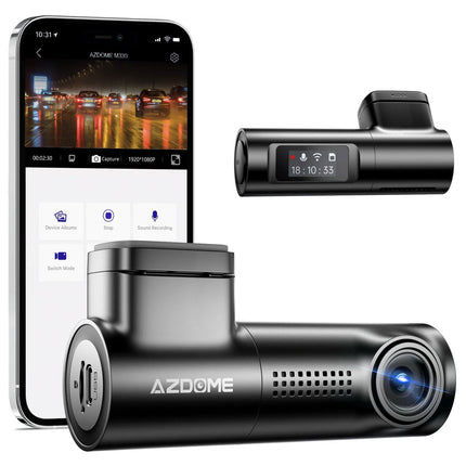 <tc>AZDome M330 FullHD Wifi dashcam</tc>