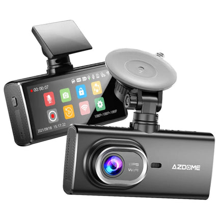 <tc>AZDome M560 3CH 4K Wifi GPS 128gb dashcam</tc>