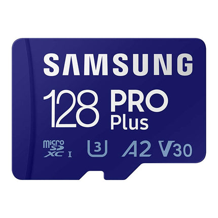 <tc>Samsung Pro Plus 128gb U3 V30 A2 Micro SDXC card</tc>