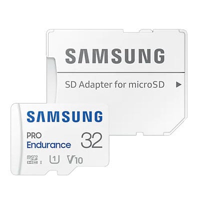 <tc>Samsung Pro Endurance 32gb UHS-I V10 Micro SDHC card</tc>