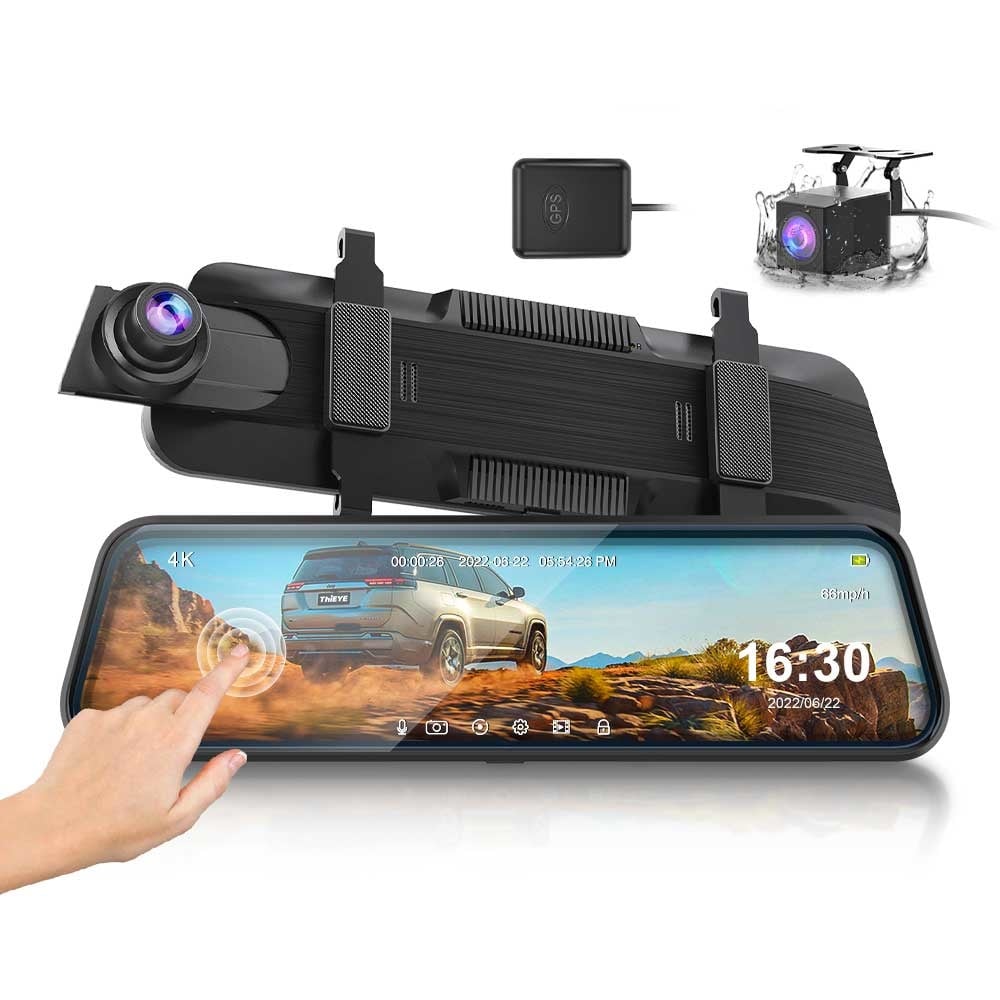 <tc>ThiEye Carview 4 4K Full Mirror Touch GPS dashcam</tc>