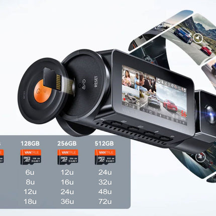 <tc>Vantrue N5 2K QuadHD 4CH Wifi GPS 360-degree dashcam</tc>